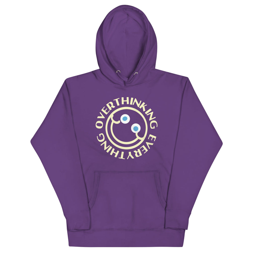 Overthinking Everything Unisex Hoodie T-Shirts, Sweatshirt | CoreVibeTees.com (Image 5)