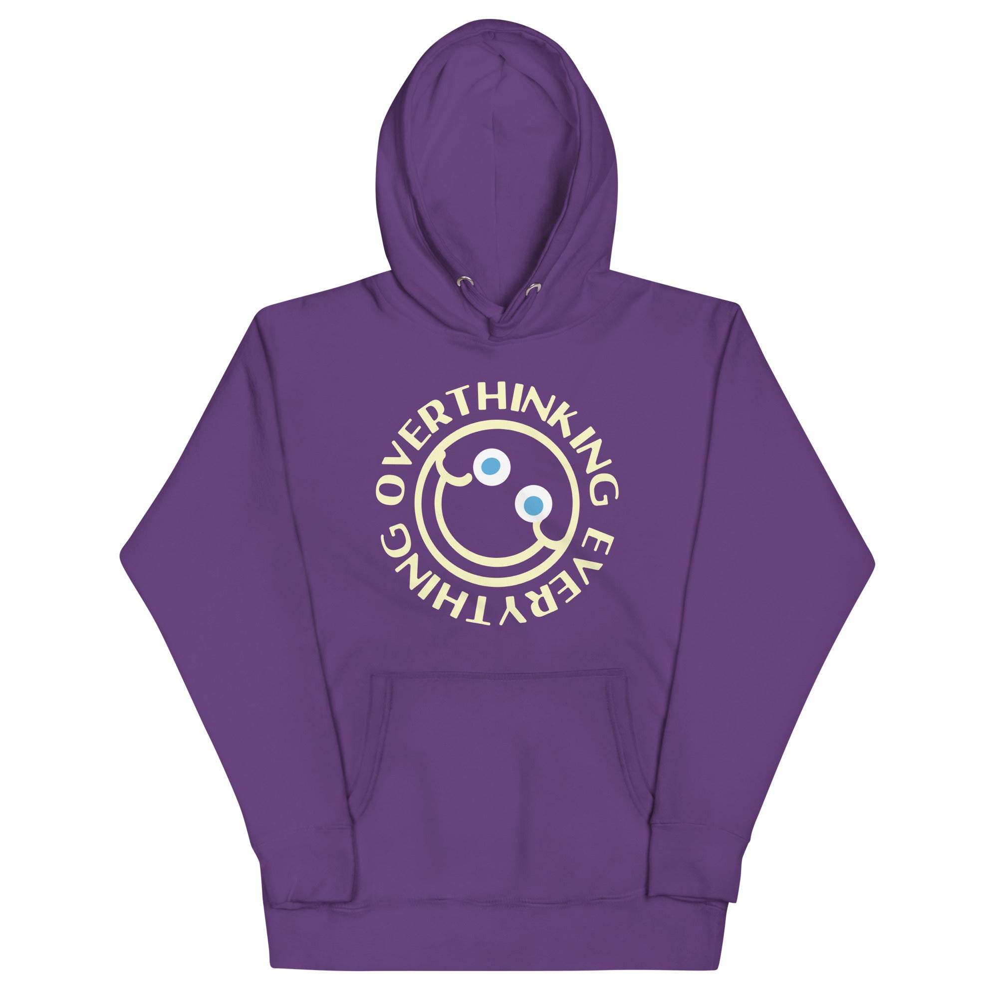 Overthinking Everything Unisex Hoodie T-Shirts, Sweatshirt | CoreVibeTees.com (Image 5)