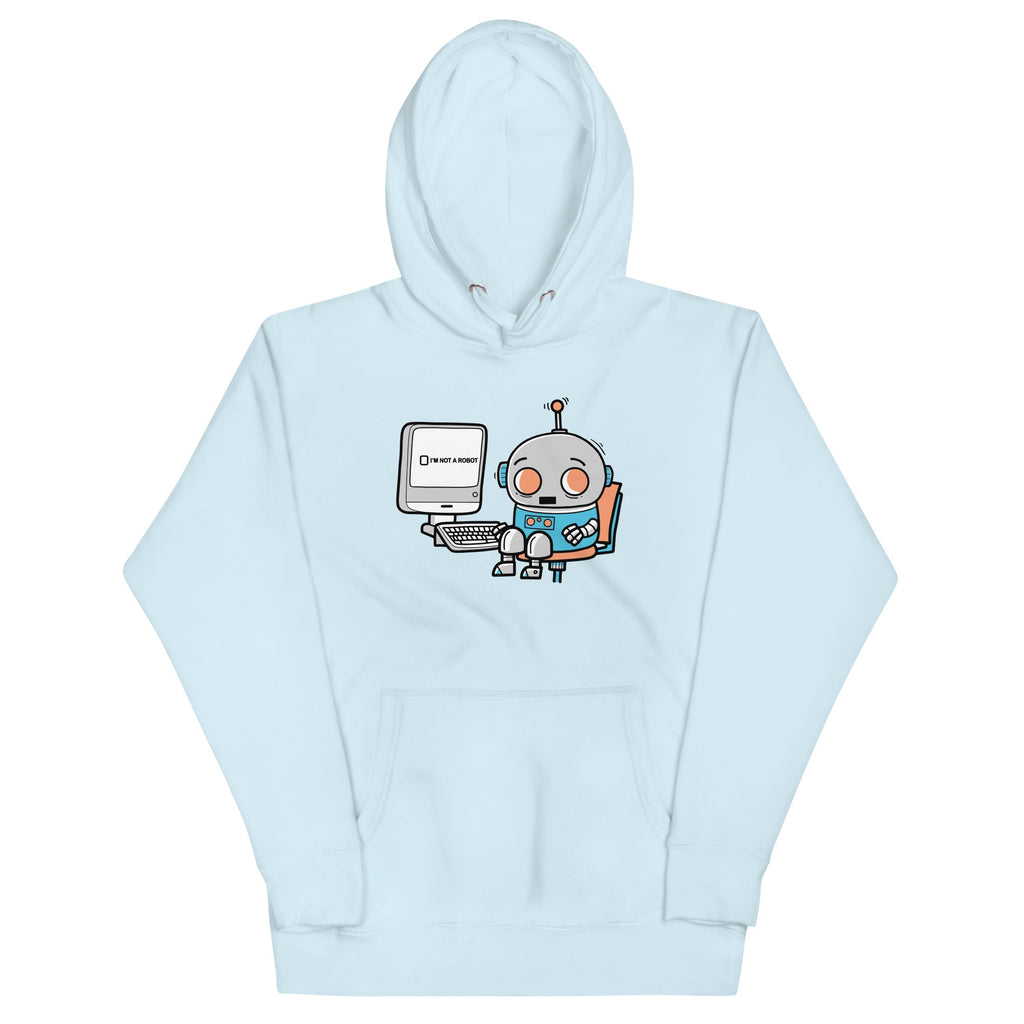 Robot Captcha Unisex Hoodie T-Shirts, Sweatshirt | CoreVibeTees.com (Image 4)