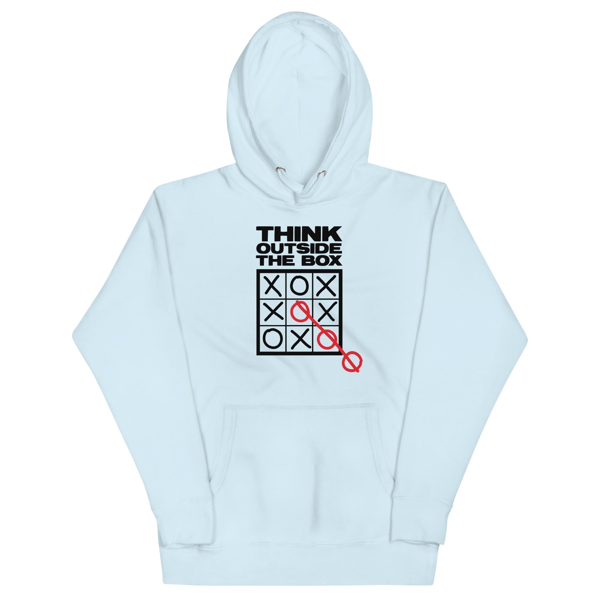 Think Outside The Box Unisex Hoodie T-Shirts, Sweatshirt | CoreVibeTees.com (Image 3)