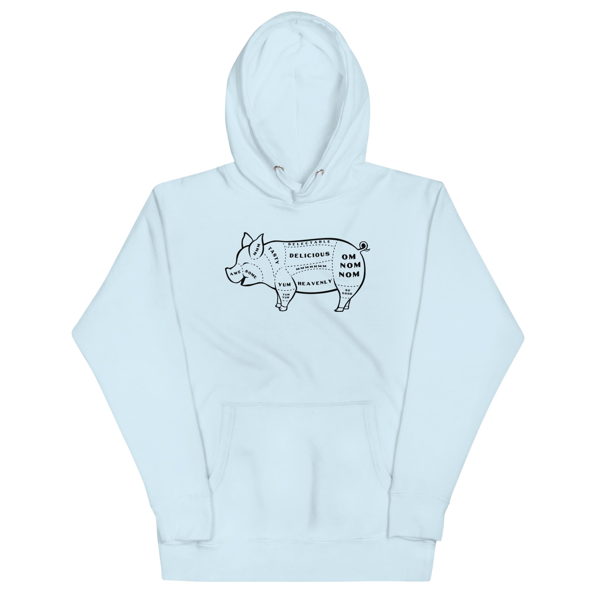 Tasty Pig Cuts Unisex Hoodie T-Shirts, Sweatshirt | CoreVibeTees.com (Image 3)