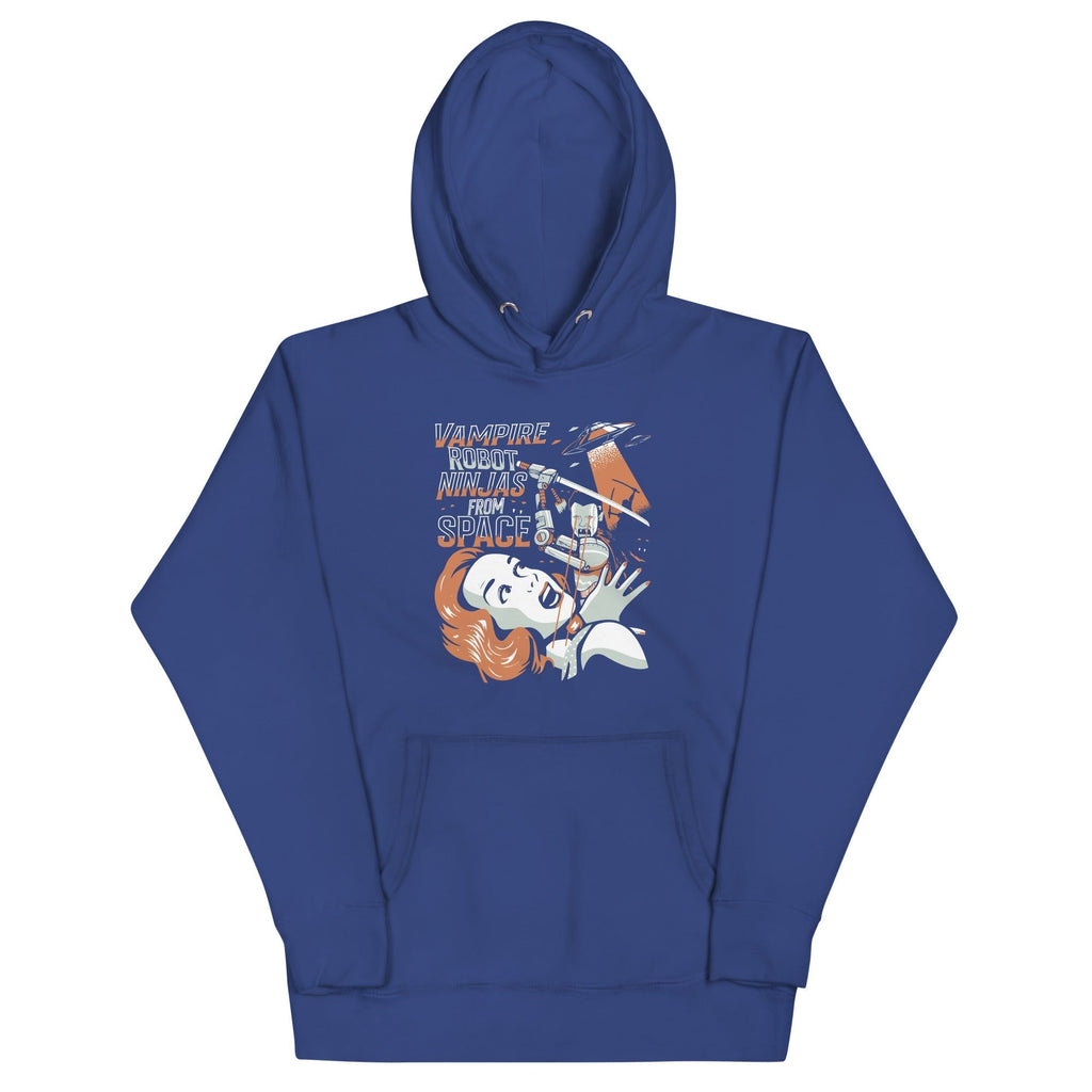 Vampire Robot Ninja From Space Unisex Hoodie T-Shirts, Sweatshirt | CoreVibeTees.com (Image 4)