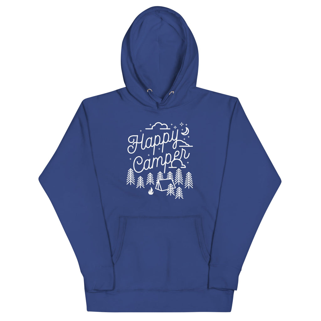 Happy Camper Unisex Hoodie T-Shirts, Sweatshirt | CoreVibeTees.com (Image 4)