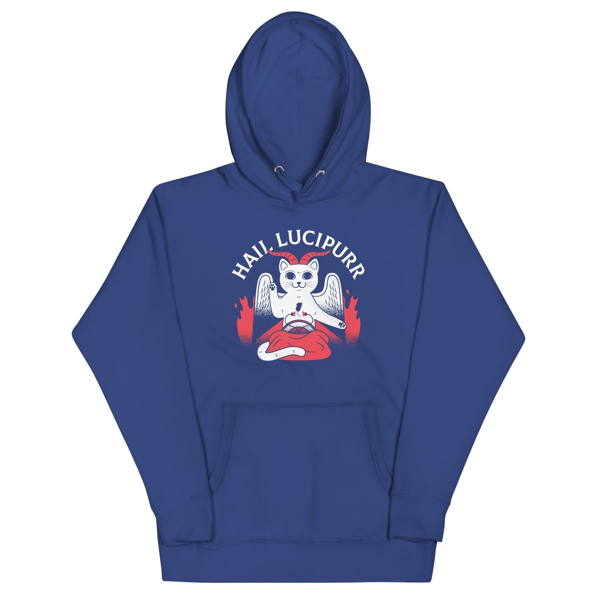 Hail Lucipurr Unisex Hoodie T-Shirts, Sweatshirt | CoreVibeTees.com (Image 3)