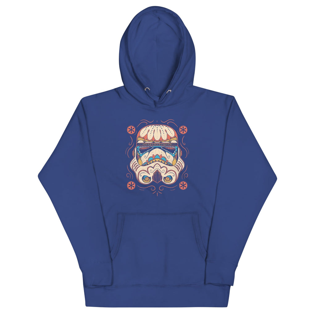 Sugar Skull Trooper Unisex Hoodie T-Shirts, Sweatshirt | CoreVibeTees.com (Image 3)