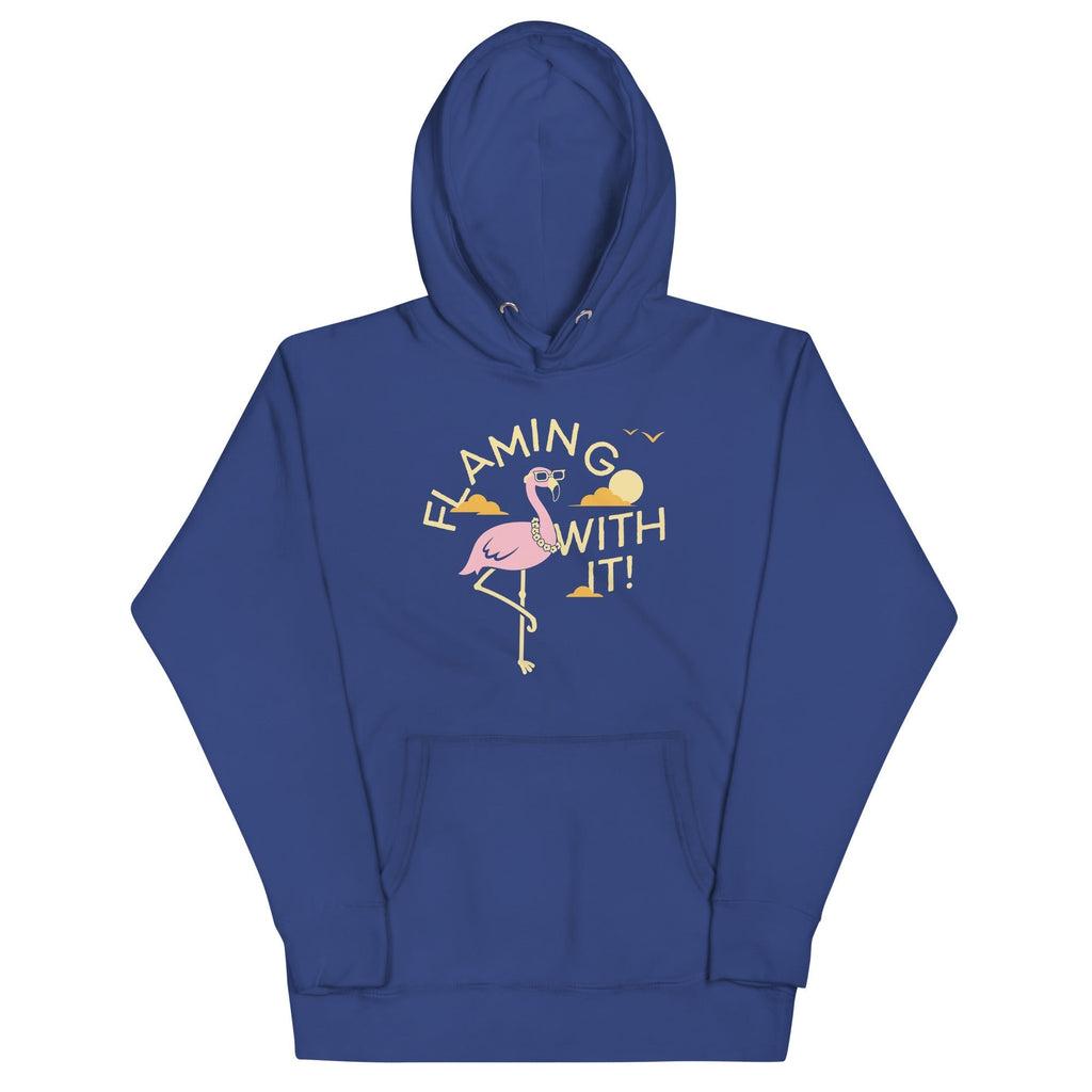 Flamingo With It Unisex Hoodie T-Shirts, Sweatshirt | CoreVibeTees.com (Image 4)
