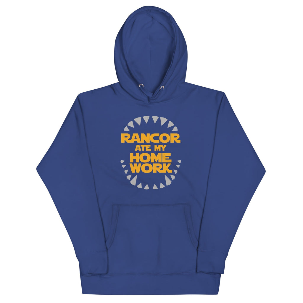 Rancor Ate My Homework Unisex Hoodie T-Shirts, Sweatshirt | CoreVibeTees.com (Image 3)
