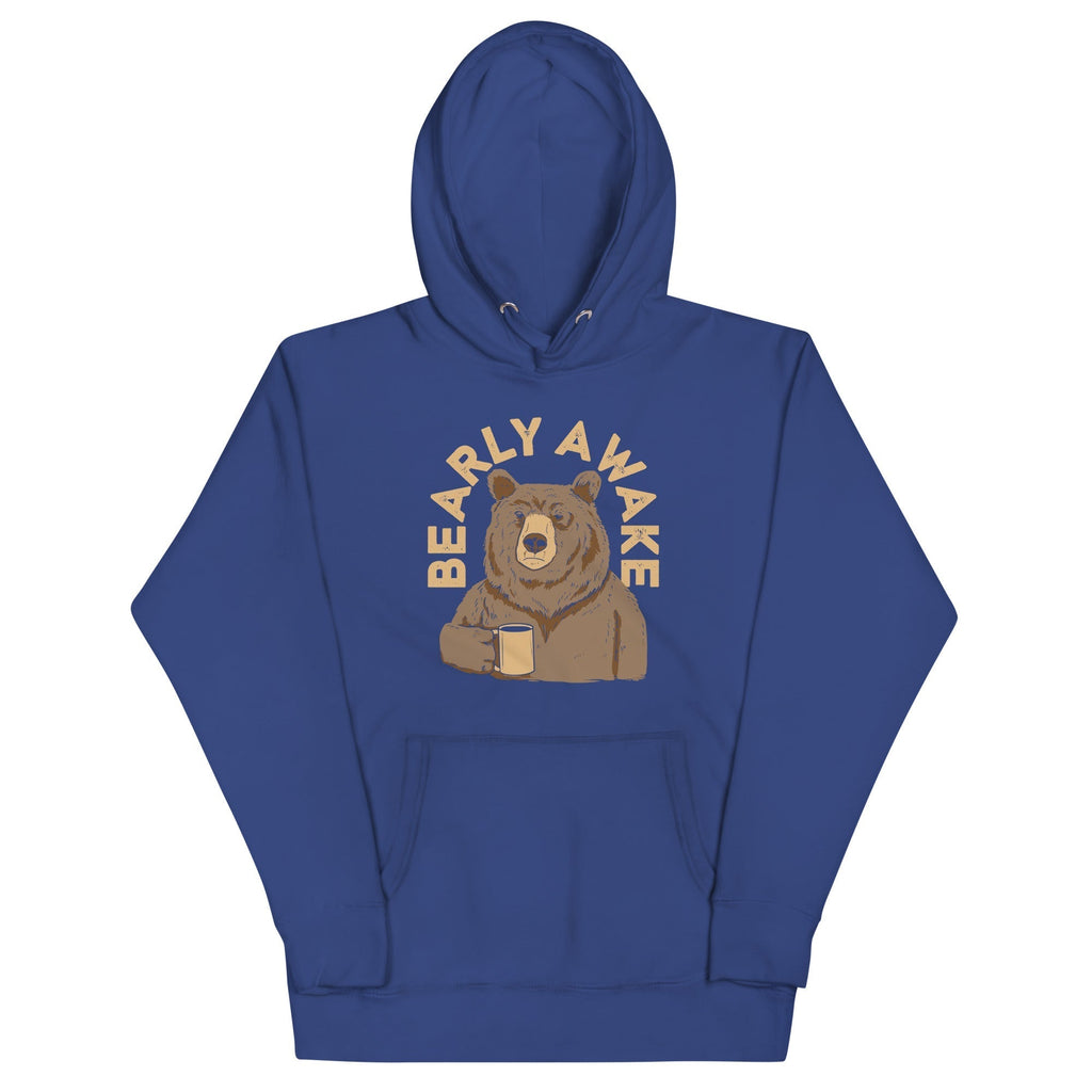 Bearly Awake Unisex Hoodie T-Shirts, Sweatshirt | CoreVibeTees.com (Image 3)