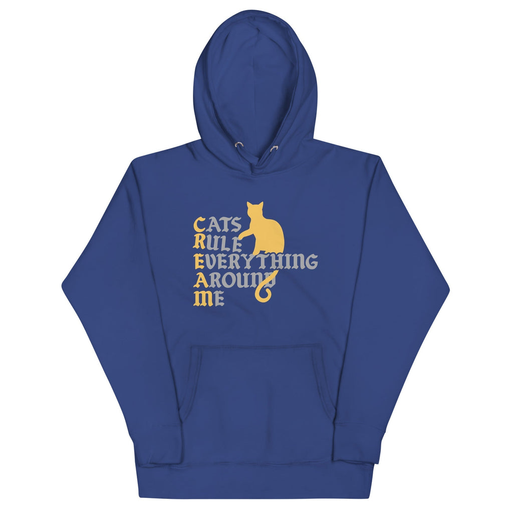 Cats Rule Everything Around Me Unisex Hoodie T-Shirts, Sweatshirt | CoreVibeTees.com (Image 4)