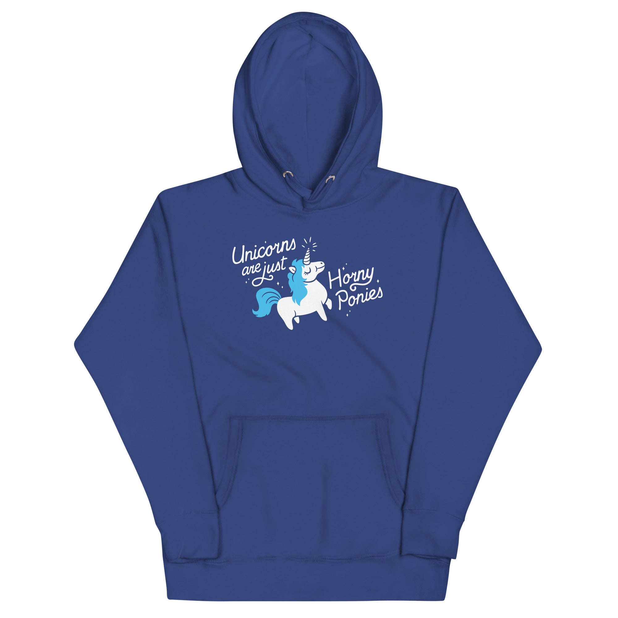 Unicorns Are Just Horny Ponies Unisex Hoodie T-Shirts, Sweatshirt | CoreVibeTees.com (Image 3)