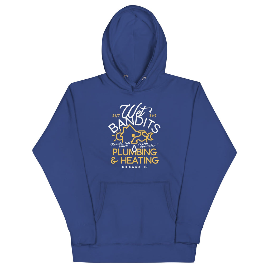 Wet Bandits Plumbing & Heating Unisex Hoodie T-Shirts, Sweatshirt | CoreVibeTees.com (Image 5)