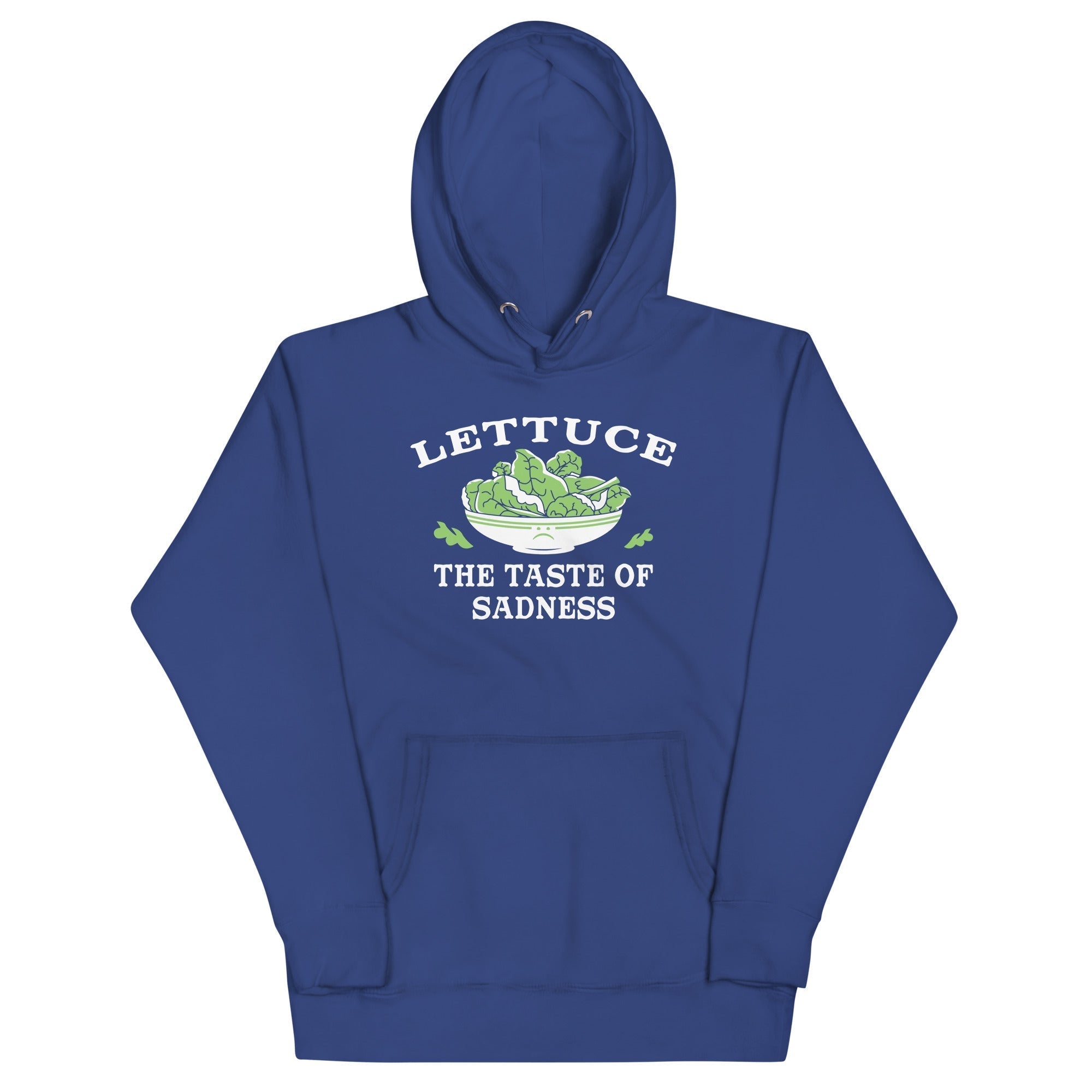 Lettuce, The Taste Of Sadness Unisex Hoodie T-Shirts, Sweatshirt | CoreVibeTees.com (Image 1)