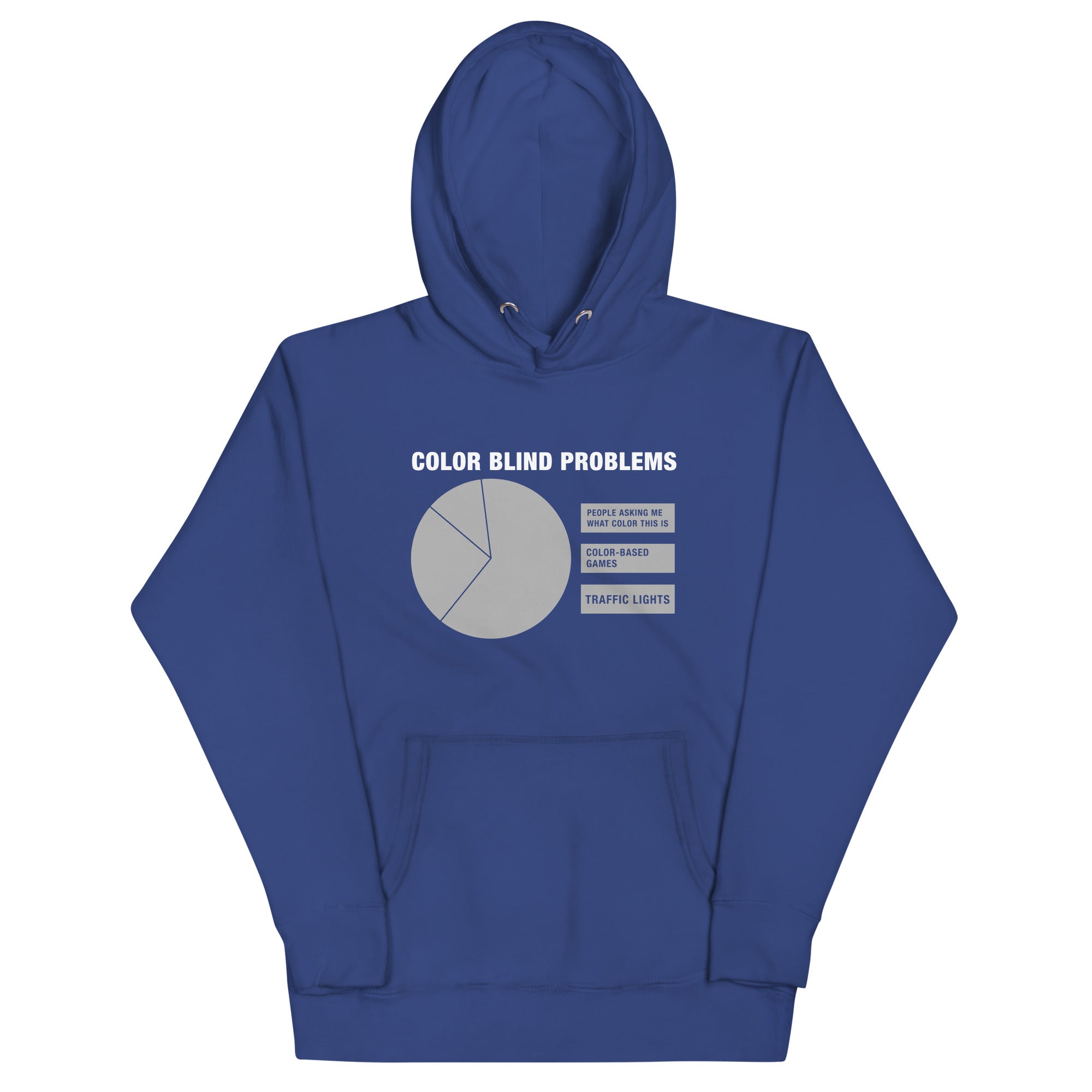 Color Blind Problems Unisex Hoodie T-Shirts, Sweatshirt | CoreVibeTees.com (Image 4)