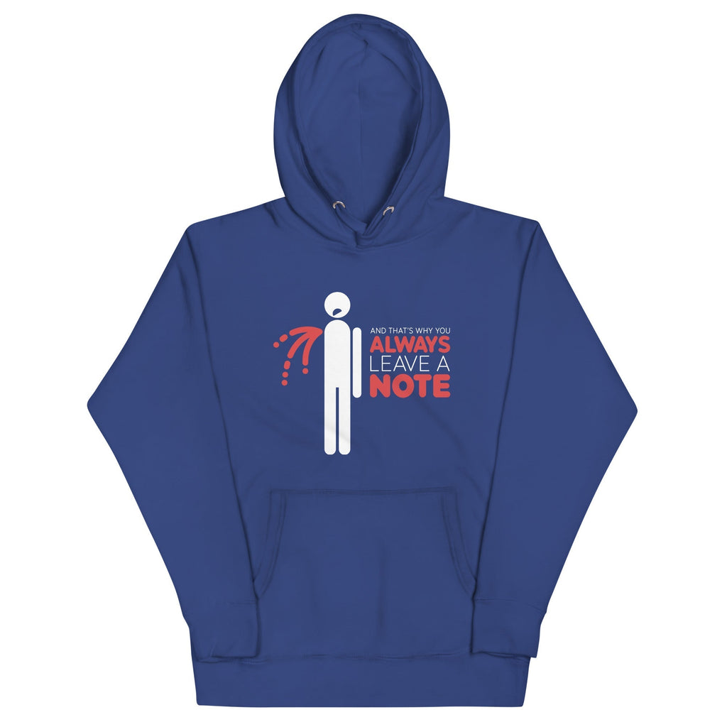 Always Leave A Note Unisex Hoodie T-Shirts, Sweatshirt | CoreVibeTees.com (Image 4)