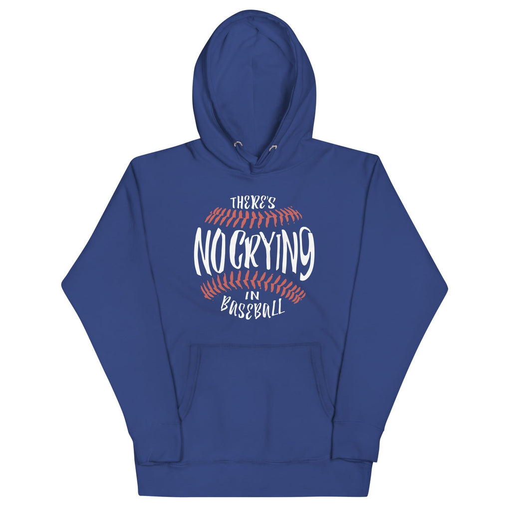 There's No Crying In Baseball Unisex Hoodie T-Shirts, Sweatshirt | CoreVibeTees.com (Image 4)
