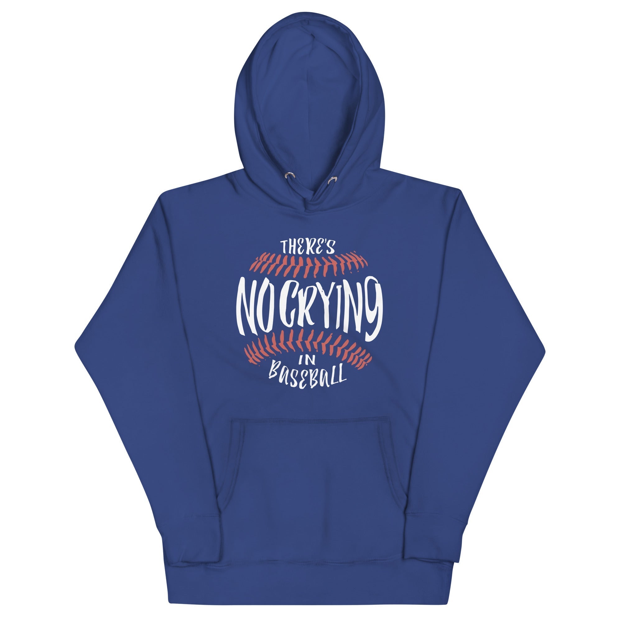There's No Crying In Baseball Unisex Hoodie T-Shirts, Sweatshirt | CoreVibeTees.com (Image 4)