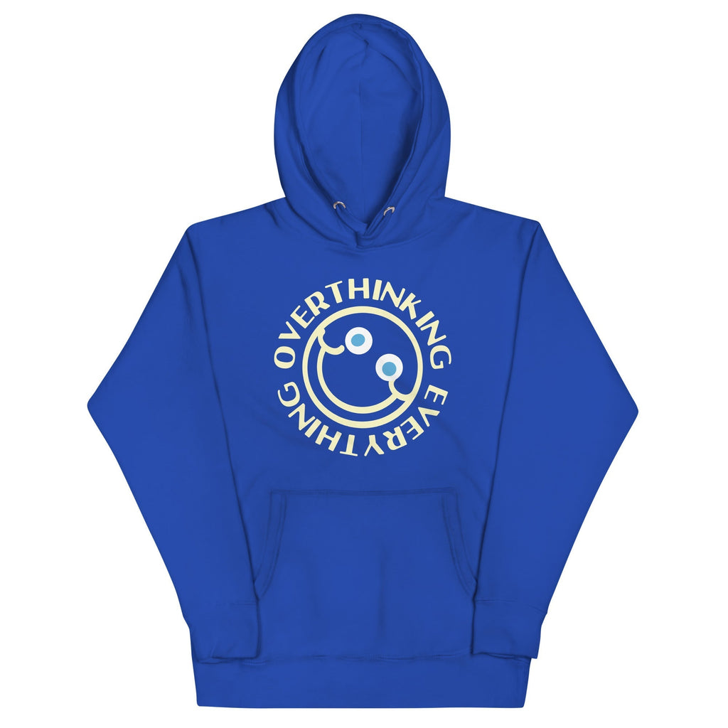 Overthinking Everything Unisex Hoodie T-Shirts, Sweatshirt | CoreVibeTees.com (Image 1)