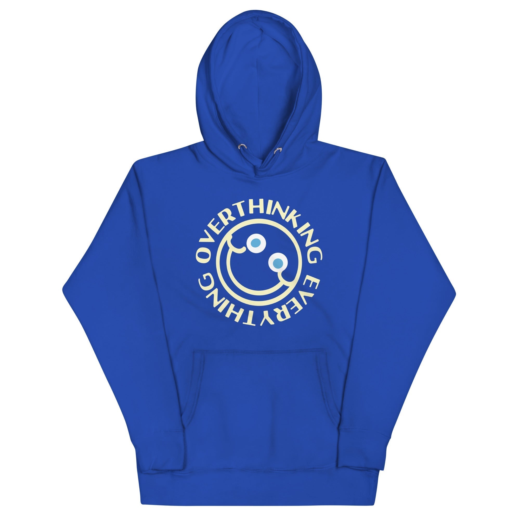 Overthinking Everything Unisex Hoodie T-Shirts, Sweatshirt | CoreVibeTees.com (Image 1)