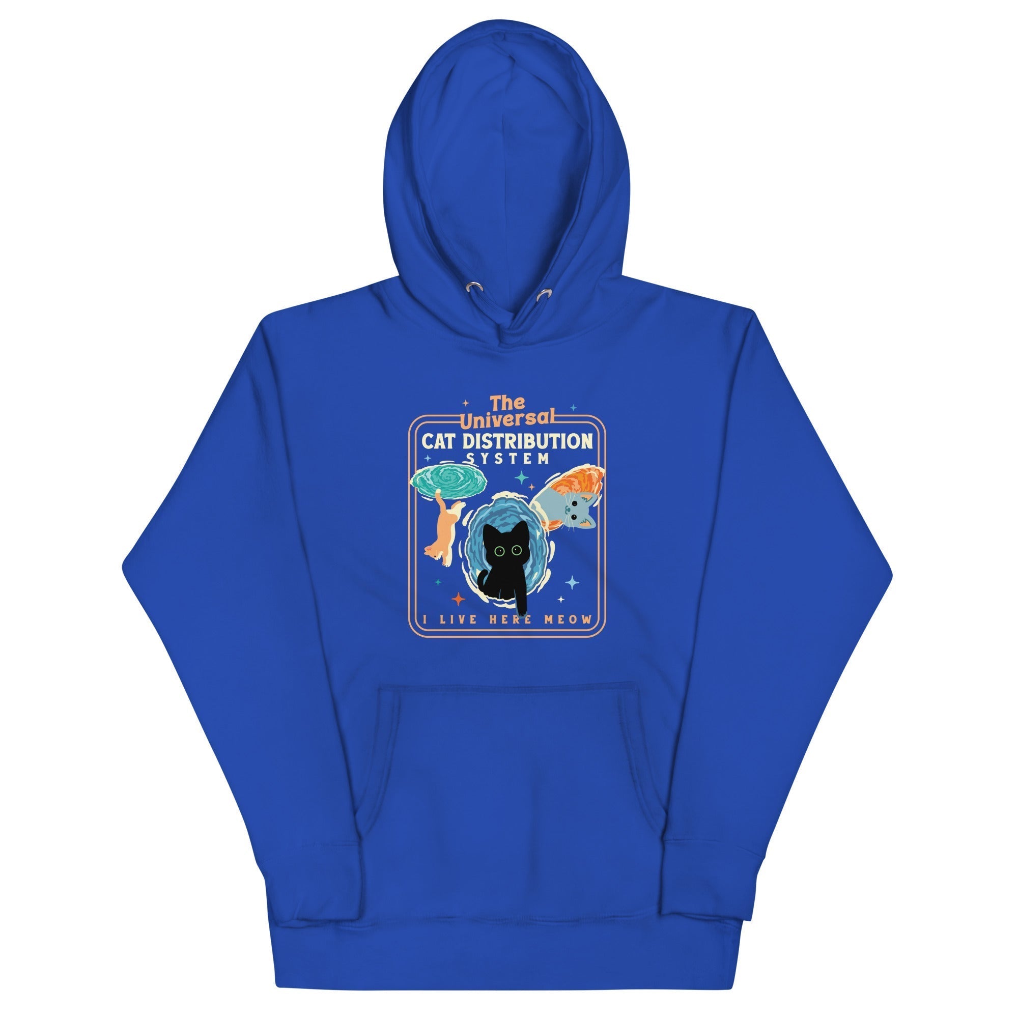 The Universal Cat Distribution System Unisex Hoodie T-Shirts, Sweatshirt | CoreVibeTees.com (Image 4)