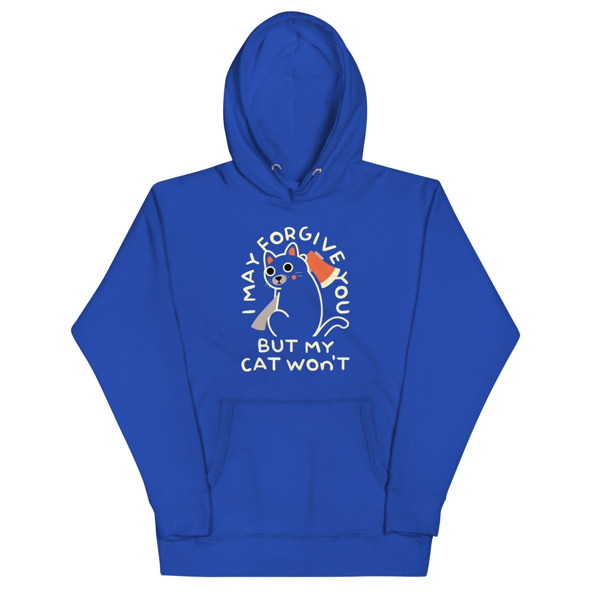 I May Forgive You But My Cat Won't Unisex Hoodie T-Shirts, Sweatshirt | CoreVibeTees.com (Image 4)