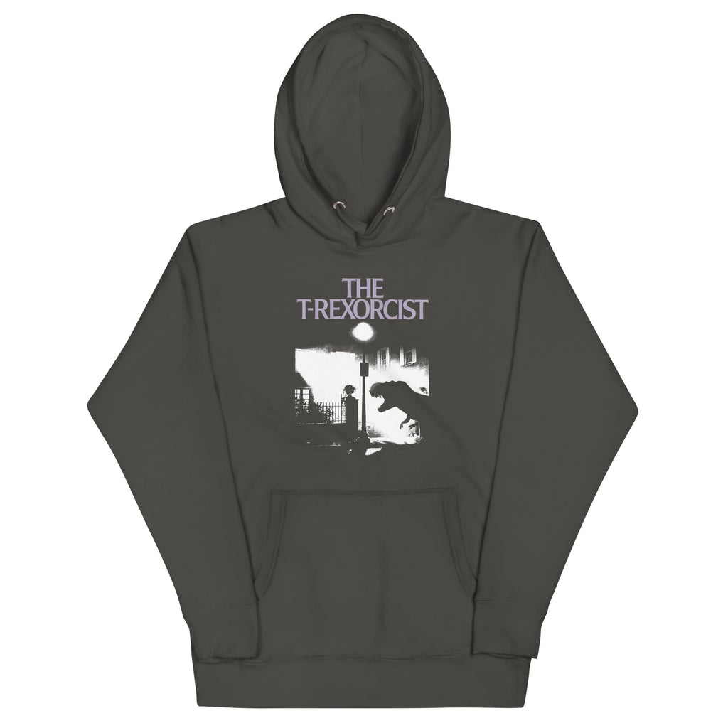 The T-Rexorcist Unisex Hoodie T-Shirts, Sweatshirt | CoreVibeTees.com (Image 4)