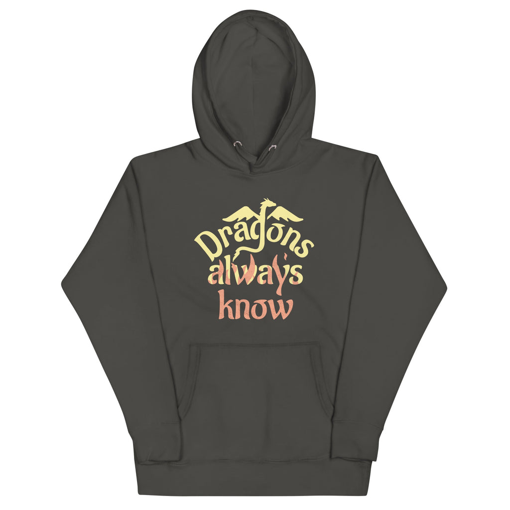 Dragons Always Know Unisex Hoodie T-Shirts, Sweatshirt | CoreVibeTees.com (Image 4)