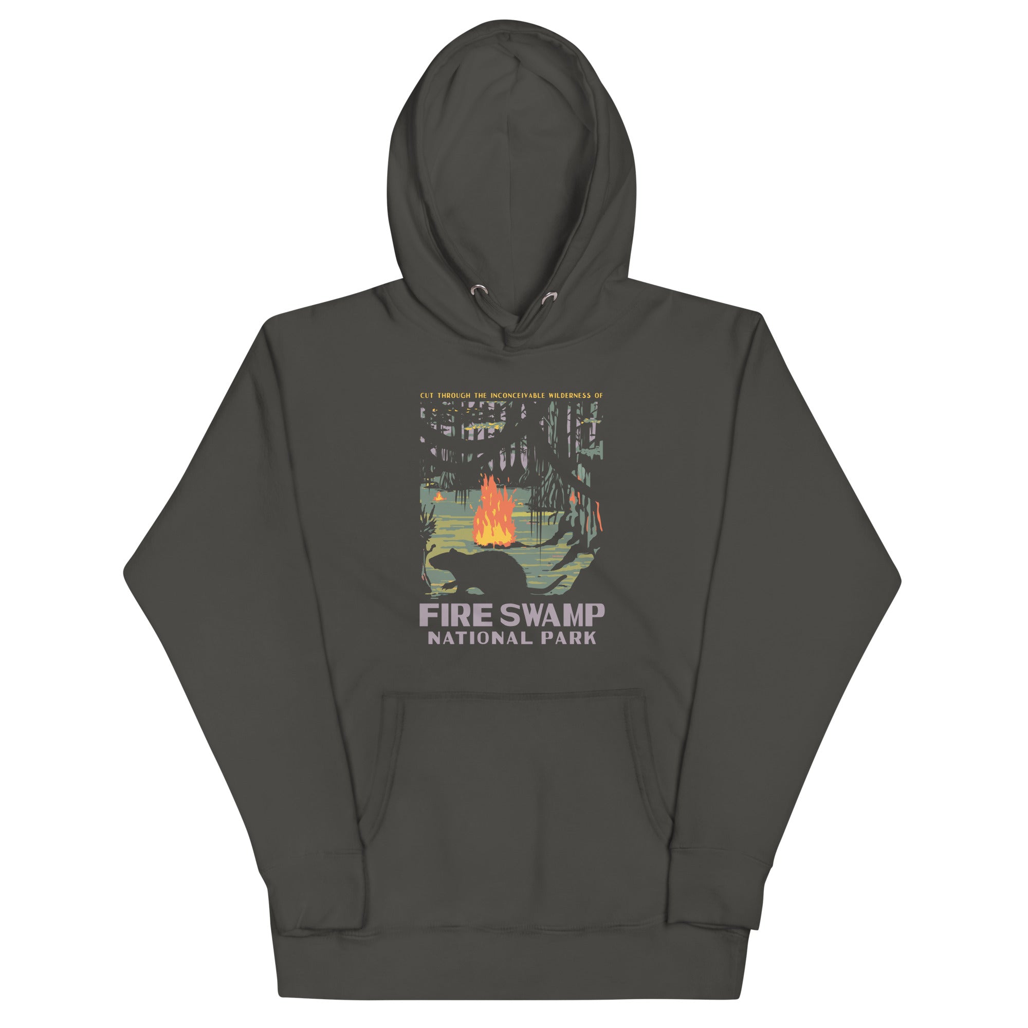 Fire Swamp National Park Unisex Hoodie T-Shirts, Sweatshirt | CoreVibeTees.com (Image 3)