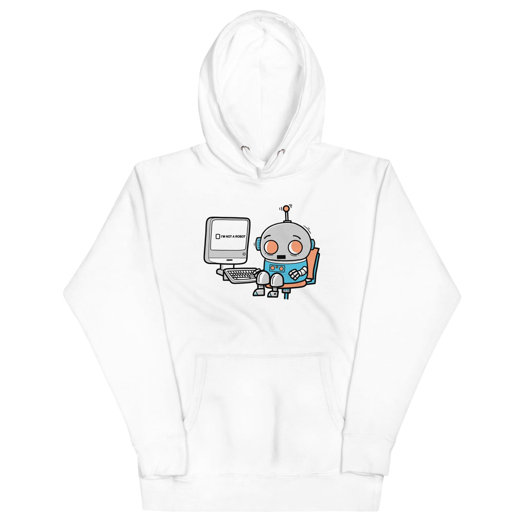 Robot Captcha Unisex Hoodie T-Shirts, Sweatshirt | CoreVibeTees.com (Image 5)