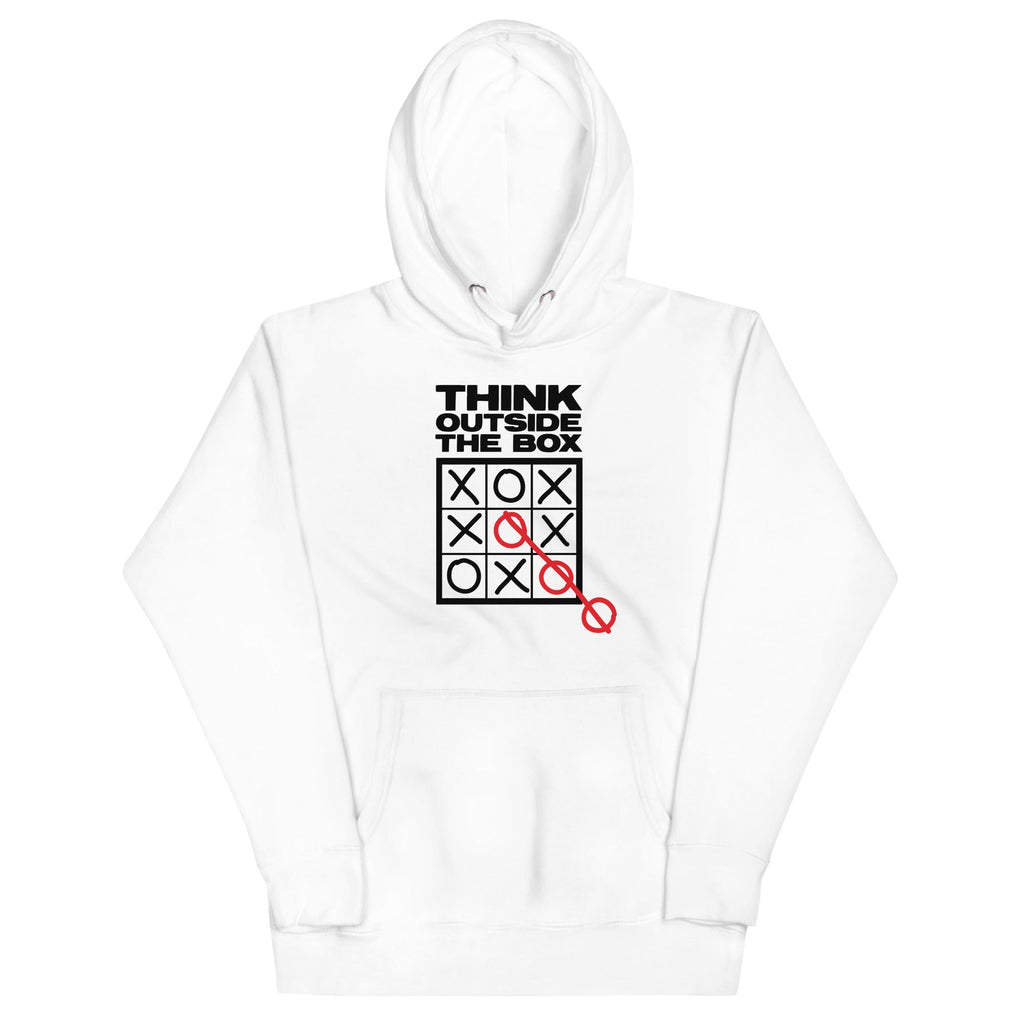 Think Outside The Box Unisex Hoodie T-Shirts, Sweatshirt | CoreVibeTees.com (Image 1)