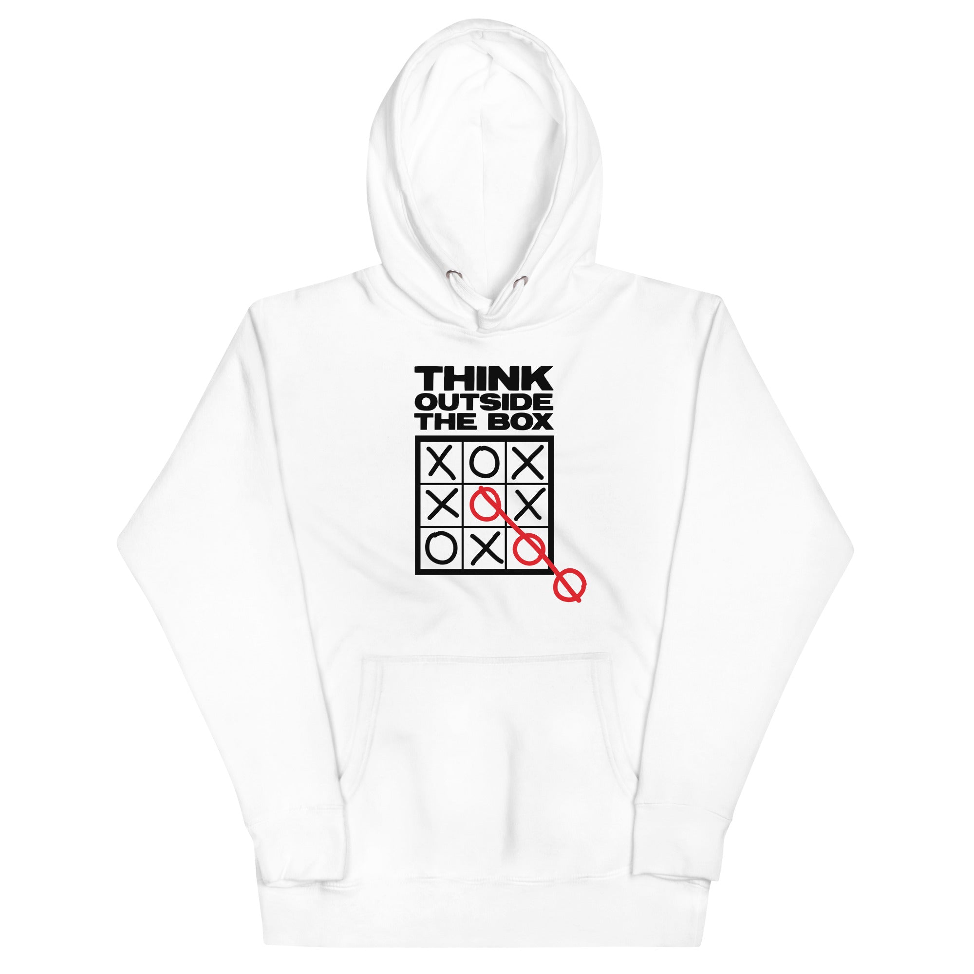 Think Outside The Box Unisex Hoodie T-Shirts, Sweatshirt | CoreVibeTees.com (Image 1)