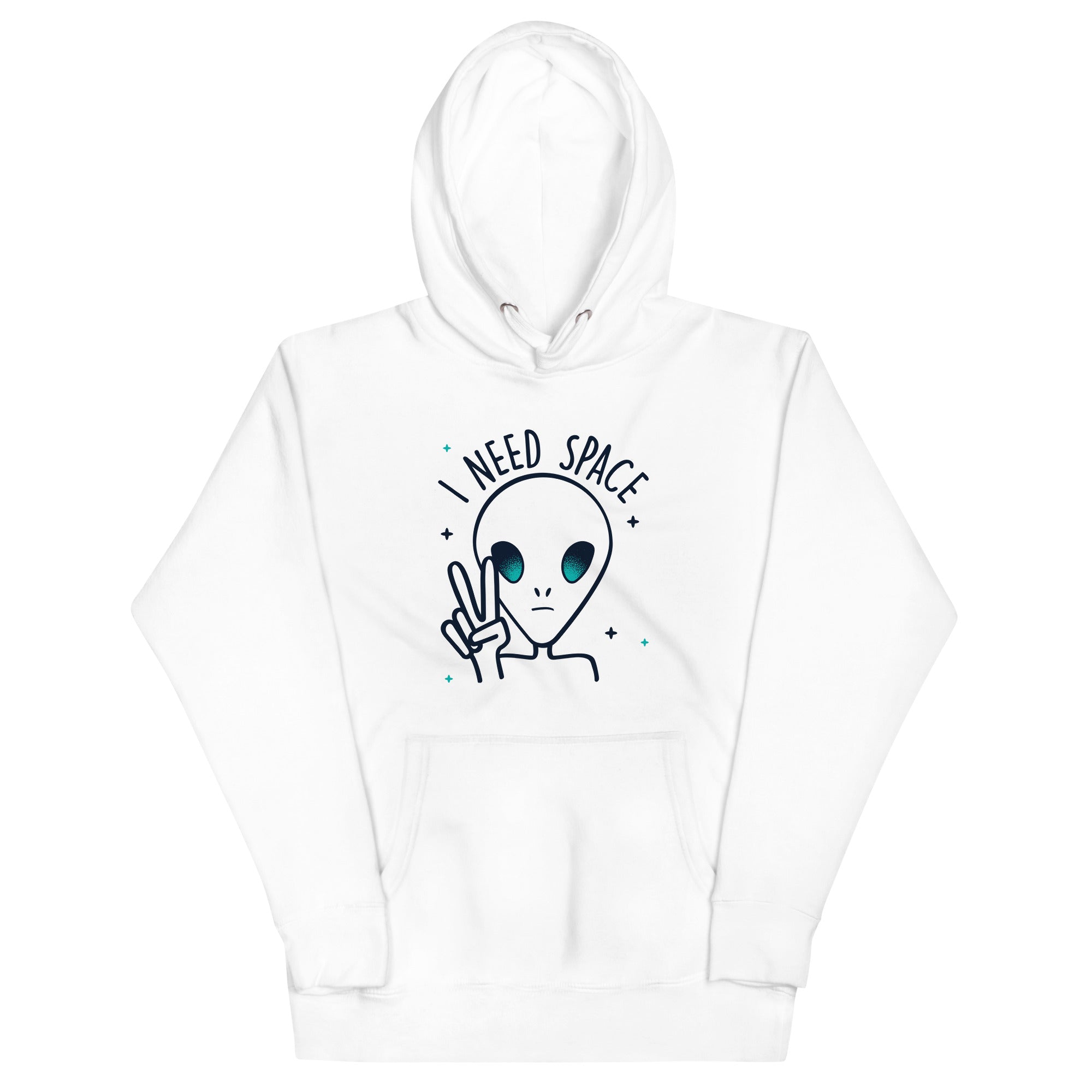 I Need Space Unisex Hoodie T-Shirts, Sweatshirt | CoreVibeTees.com (Image 3)