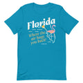 Florida Where The Air Hugs You Back Men's Signature Tee