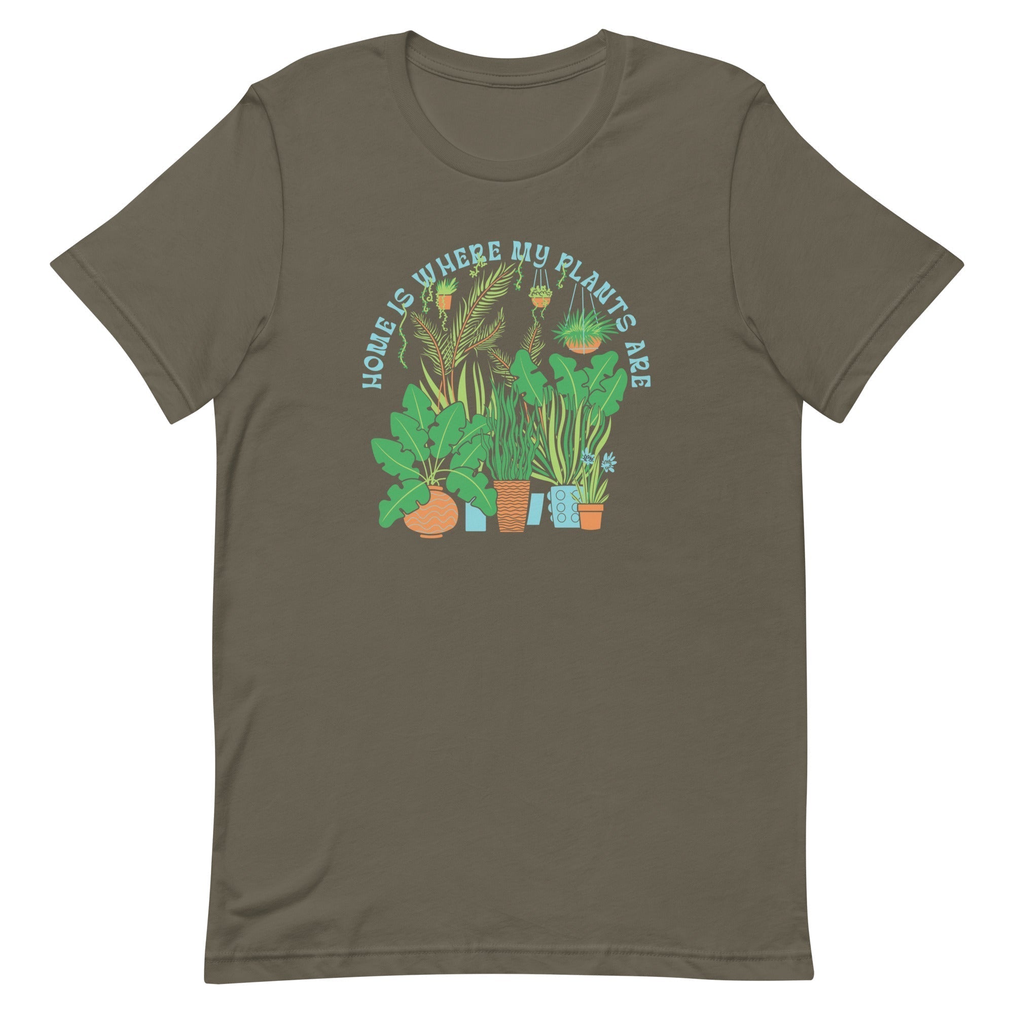 Home Is Where The Plants Are Men's Signature Tee Hoodie, Sweatshirt | CoreVibeTees.com (Image 1)