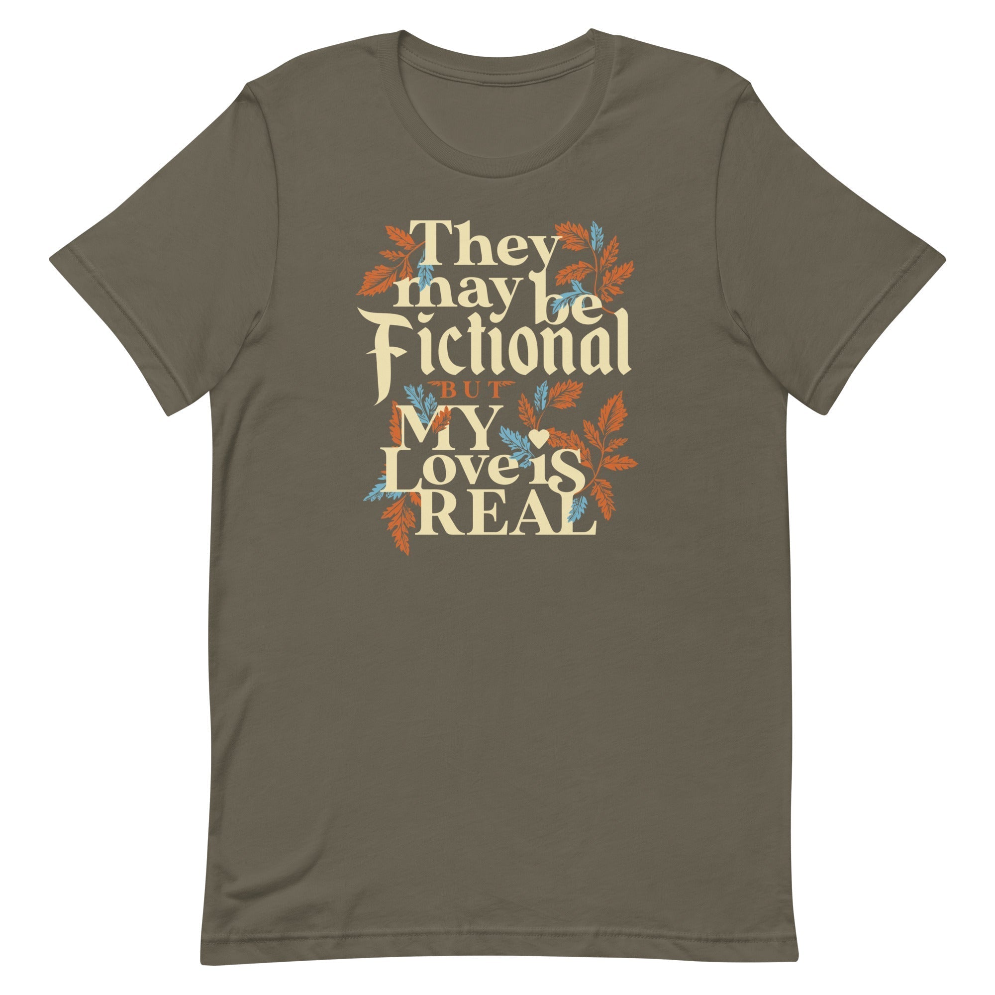 They May Be Fictional But My Love Is Real Men's Signature Tee Hoodie, Sweatshirt | CoreVibeTees.com (Image 5)
