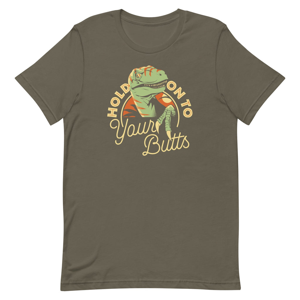 Hold On To Your Butts Men's Signature Tee Hoodie, Sweatshirt | CoreVibeTees.com (Image 1)