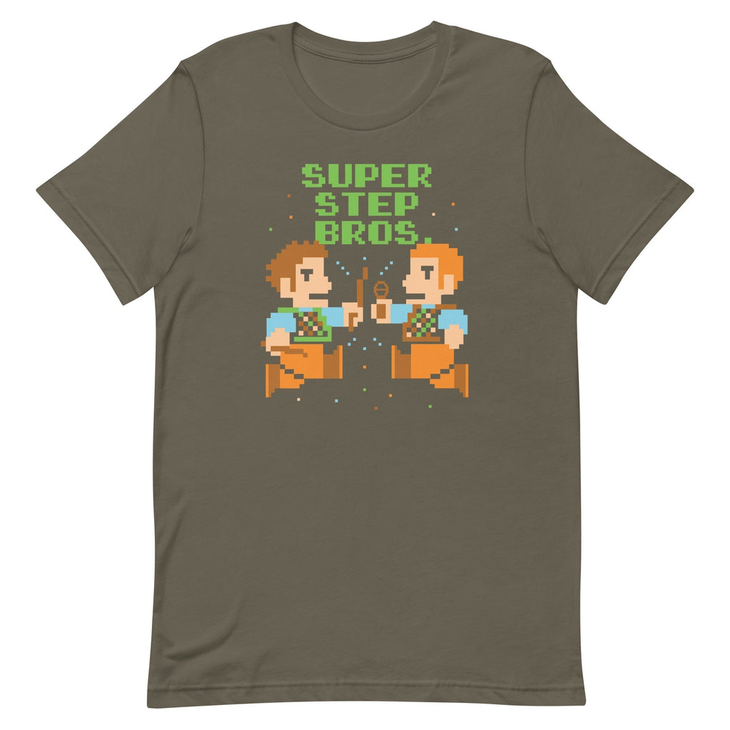 Super Step Bros Men's Signature Tee Hoodie, Sweatshirt | CoreVibeTees.com (Image 1)
