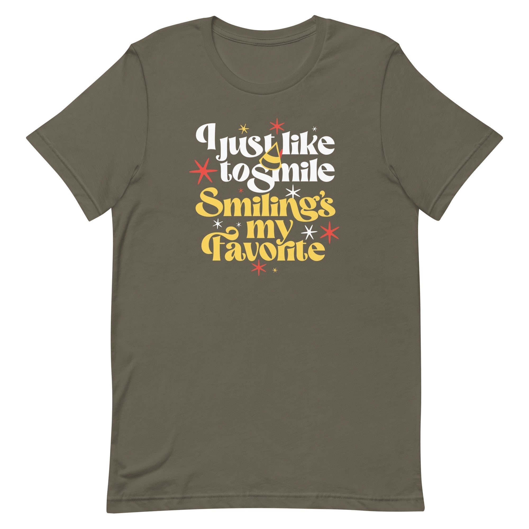 I Just Like To Smile Smiling's My Favorite Men's Signature Tee Hoodie, Sweatshirt | CoreVibeTees.com (Image 5)
