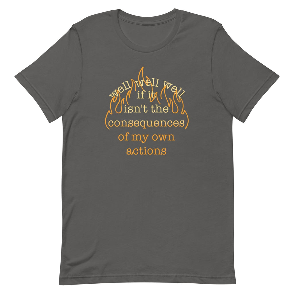 The Consequences Of My Own Actions Men's Signature Tee Hoodie, Sweatshirt | CoreVibeTees.com (Image 5)