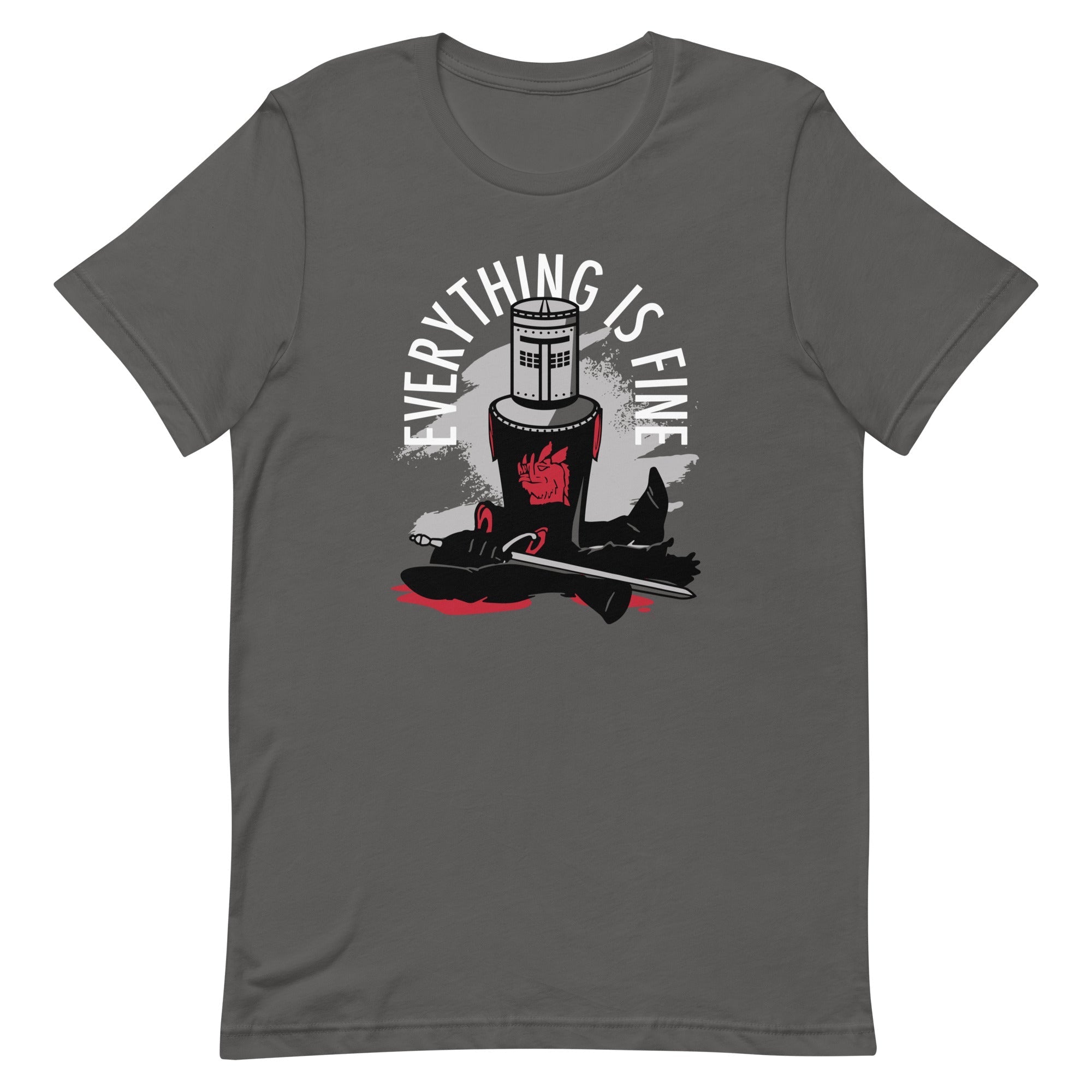 Everything Is Fine Men's Signature Tee Hoodie, Sweatshirt | CoreVibeTees.com (Image 1)