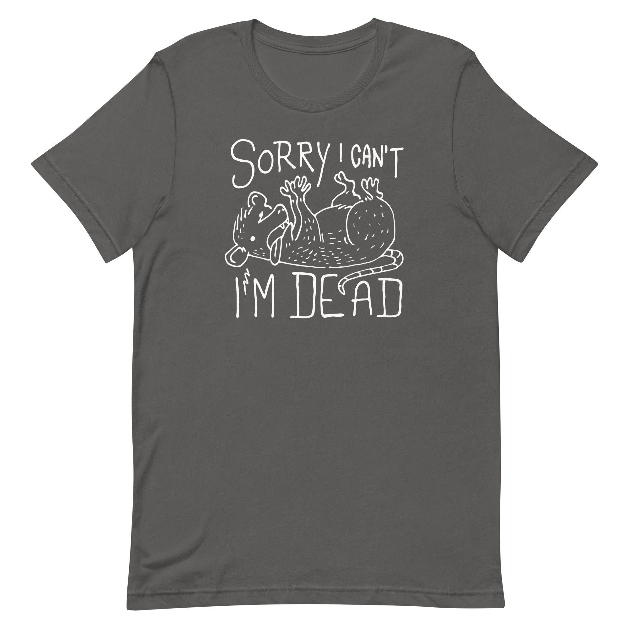 Sorry I Can't I'm Dead Men's Signature Tee Hoodie, Sweatshirt | CoreVibeTees.com (Image 1)