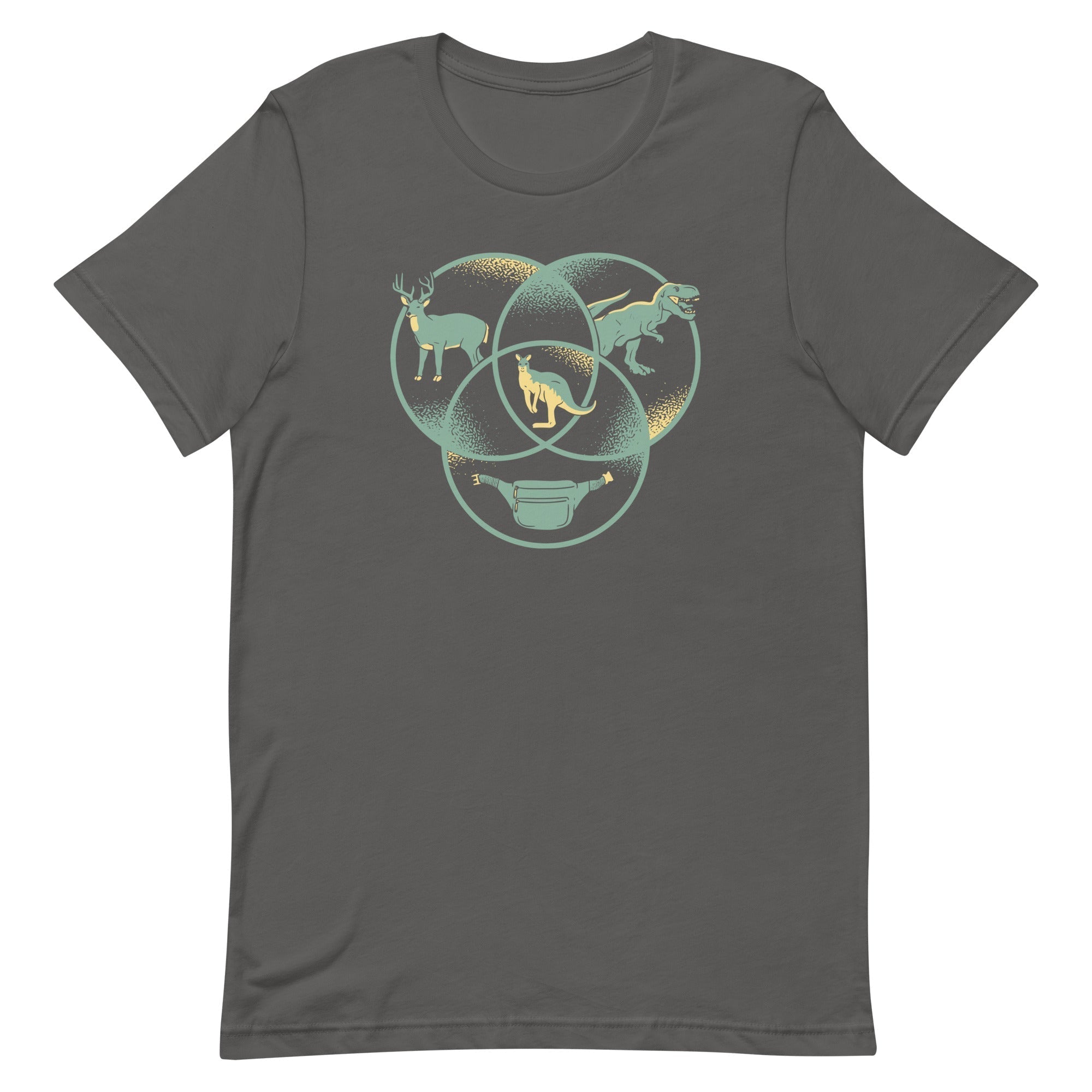 Kangaroo Venn Diagram Men's Signature Tee Hoodie, Sweatshirt | CoreVibeTees.com (Image 1)