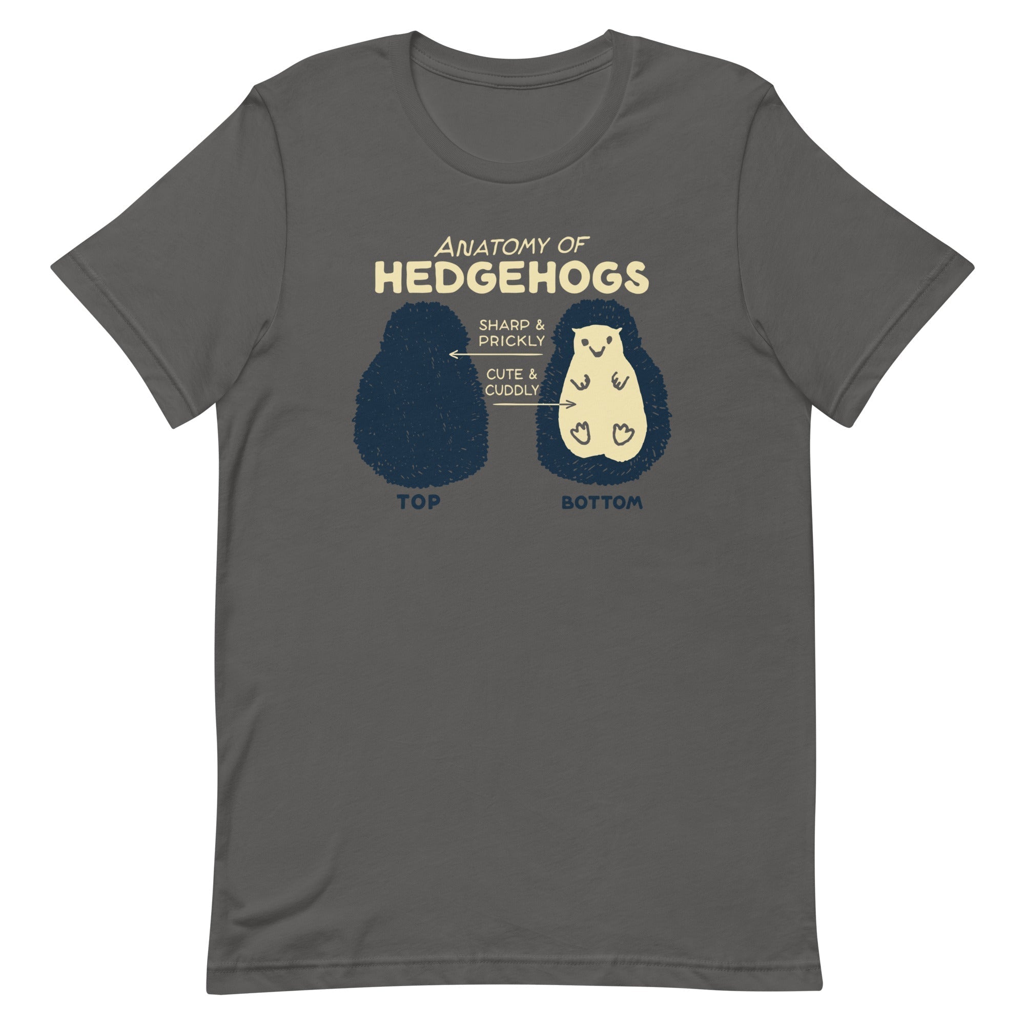 Anatomy Of Hedgehogs Men's Signature Tee Hoodie, Sweatshirt | CoreVibeTees.com (Image 3)