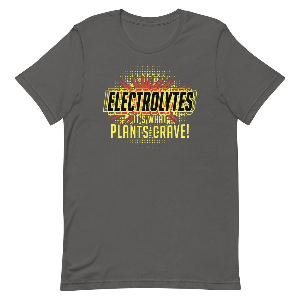 Electrolytes, It's What Plants Crave! Men's Signature Tee Hoodie, Sweatshirt | CoreVibeTees.com (Image 3)