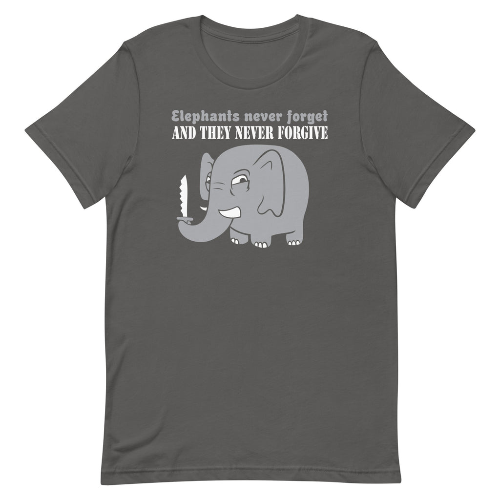 Elephants Never Forgive Men's Signature Tee Hoodie, Sweatshirt | CoreVibeTees.com (Image 1)