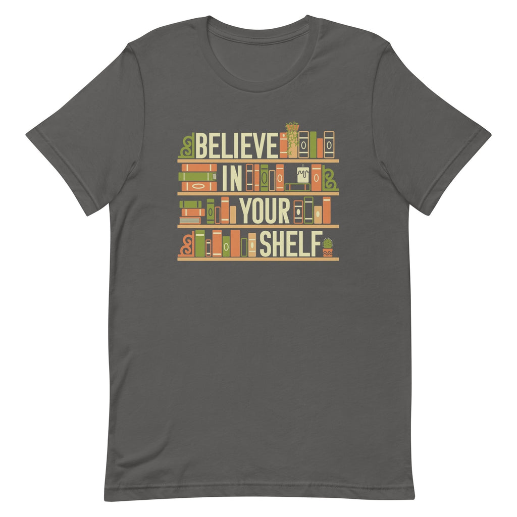 Believe In Your Shelf Men's Signature Tee Hoodie, Sweatshirt | CoreVibeTees.com (Image 1)
