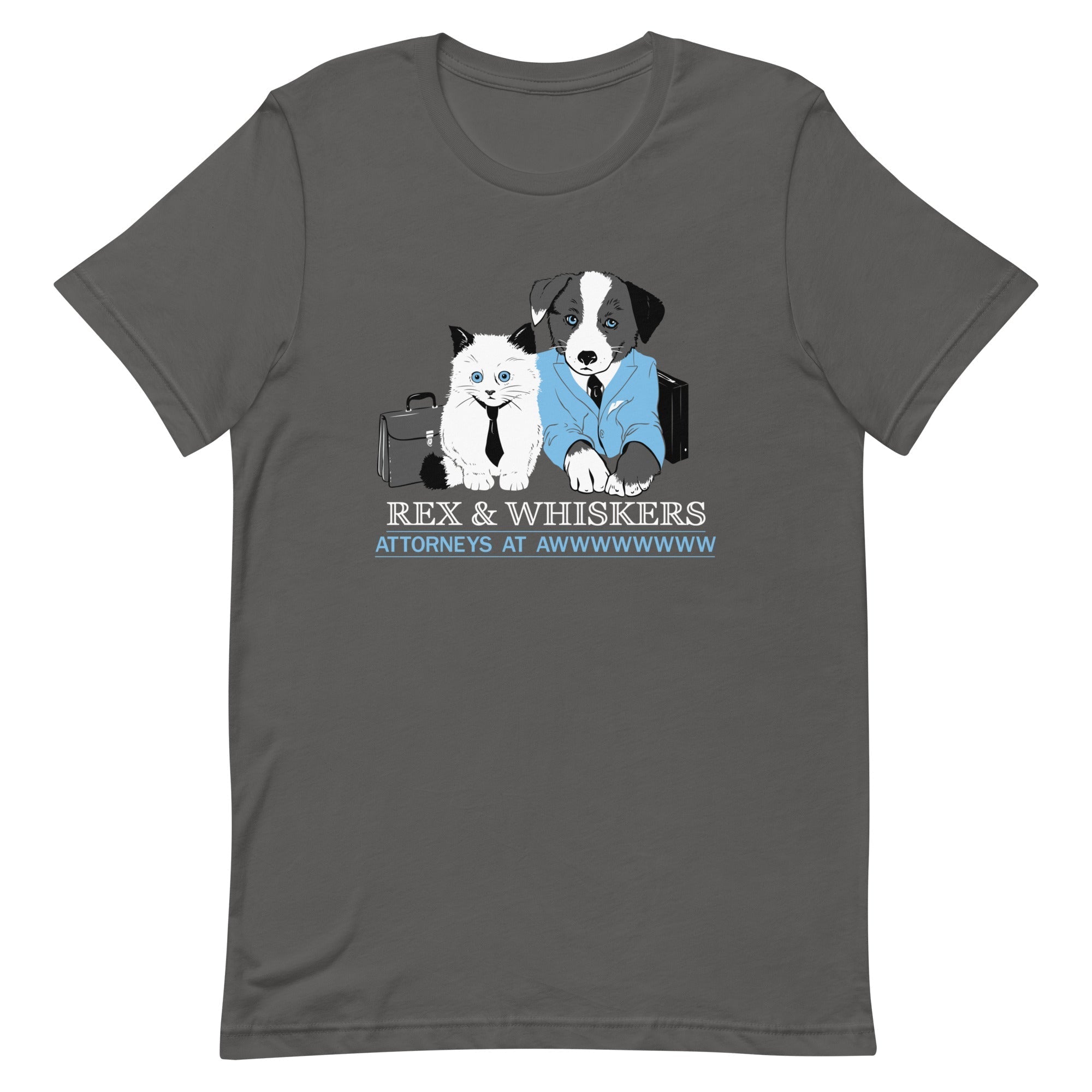 Rex and Whiskers Attorneys Men's Signature Tee Hoodie, Sweatshirt | CoreVibeTees.com (Image 1)