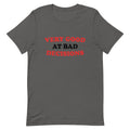 Very Good At Bad Decisions Men's Signature Tee Hoodie, Sweatshirt | CoreVibeTees.com (Image 1)