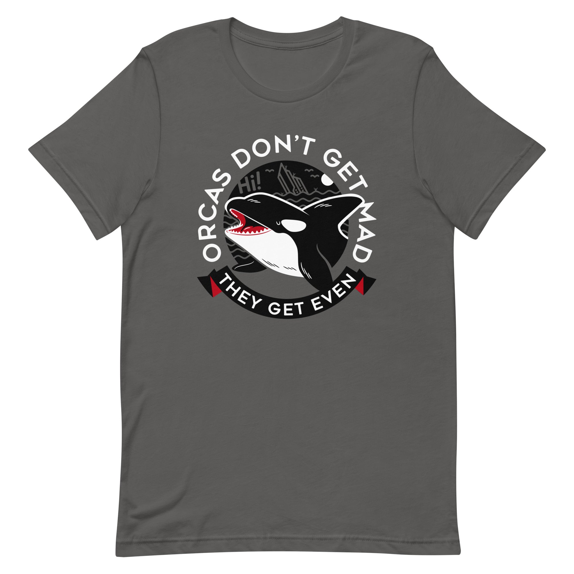 Orcas Don't Get Mad They Get Even Men's Signature Tee Hoodie, Sweatshirt | CoreVibeTees.com (Image 2)