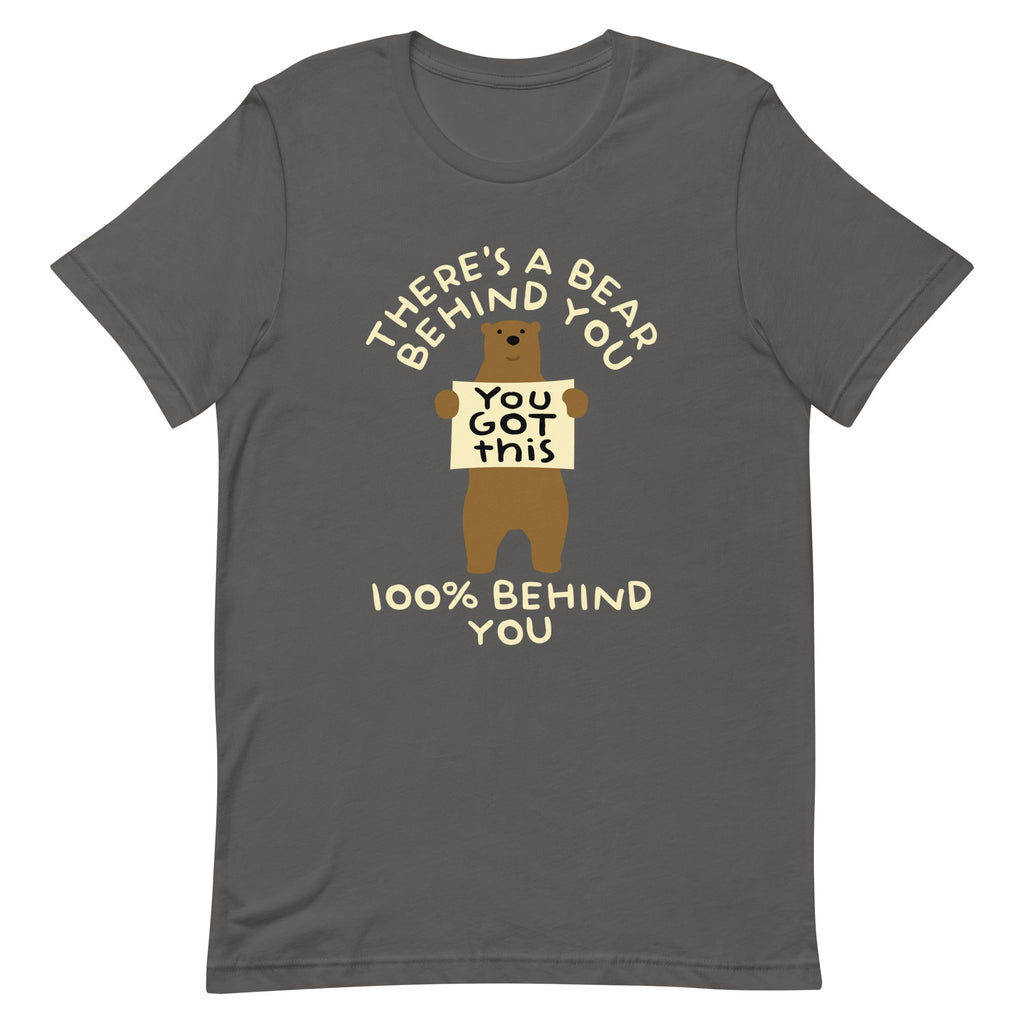 There's A Bear Behind You, 100% Behind You Men's Signature Tee Hoodie, Sweatshirt | CoreVibeTees.com (Image 5)