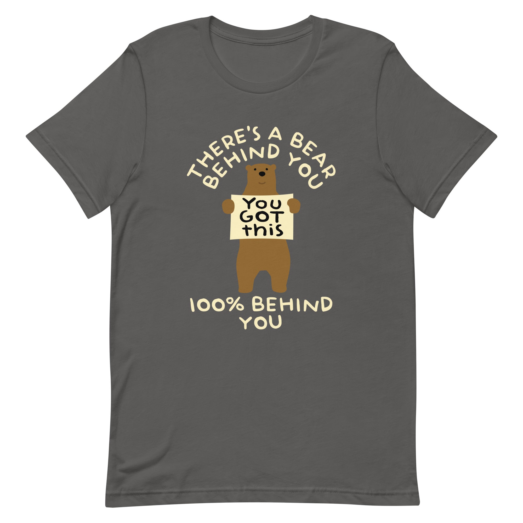 There's A Bear Behind You, 100% Behind You Men's Signature Tee Hoodie, Sweatshirt | CoreVibeTees.com (Image 5)